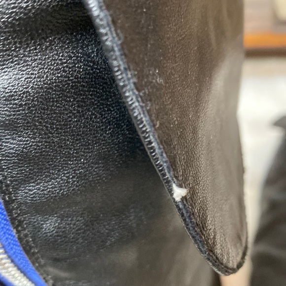 Bamboo Over the Knee Faux Leather Boots Size 6.5 - Picture 4 of 9